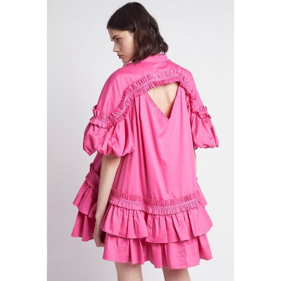 Aje Heritage Mini Dress - Size AU 8 / US 4 Pink - Picture 2 of 13
